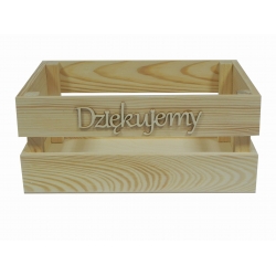 Skrzynka 40x28 podziękowanie